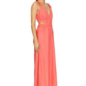 MINKPINK Vibrant Coral Dress